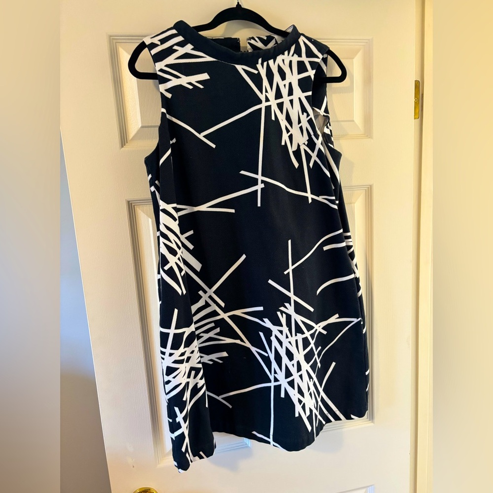 Tori Richard mad men style A-line dress with pockets